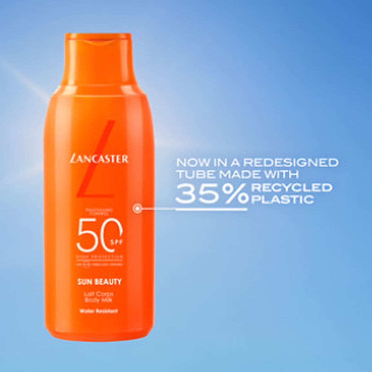Sonnenmilch Lancaster SUN BEAUTY Spf 50 400 ml - Image 4