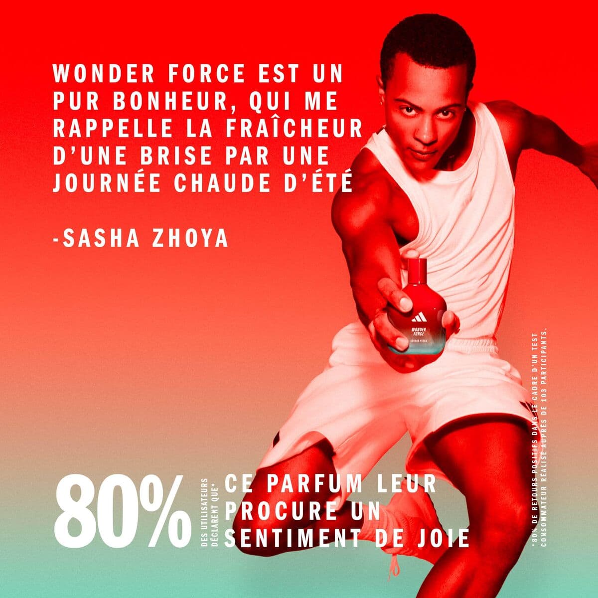 Unisex kvepalai Adidas VIBES WONDER FORCE EDP 100 ml - Image 6