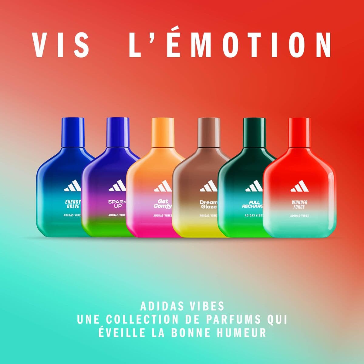 Unisex kvepalai Adidas VIBES WONDER FORCE EDP 100 ml - Image 8