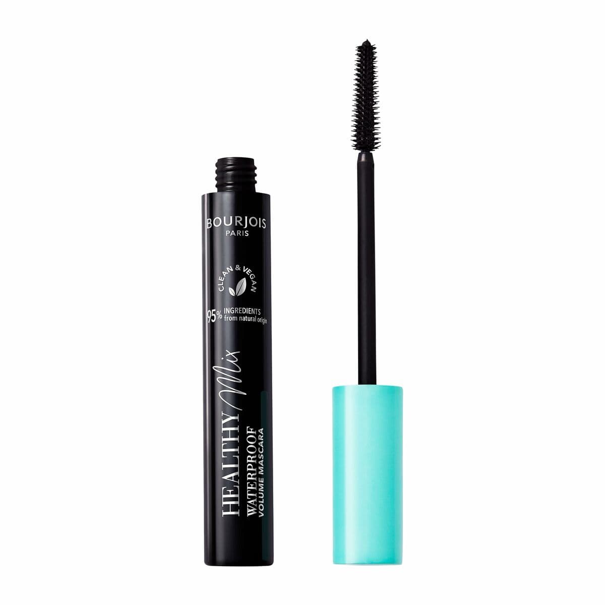 Mascara per Ciglia Bourjois HEALTHY MIX Nero 10 ml Resistente all'acqua - Image 2