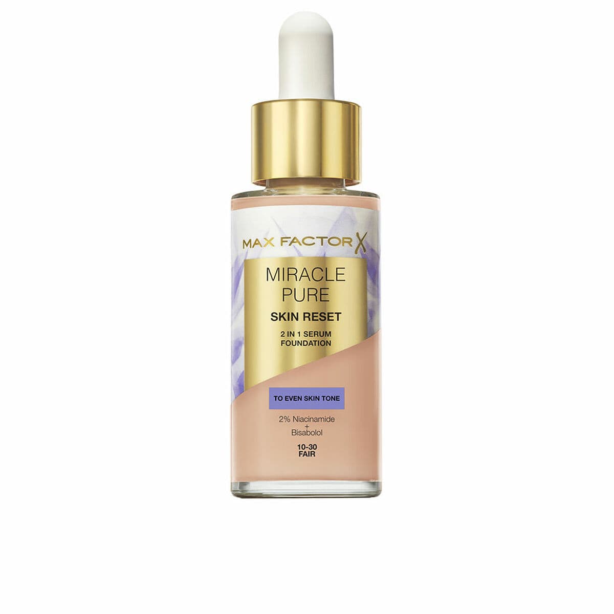 Base de Maquilhagem Fluida Max Factor MIRACLE PURE Nº 10-30 Fair 30 ml