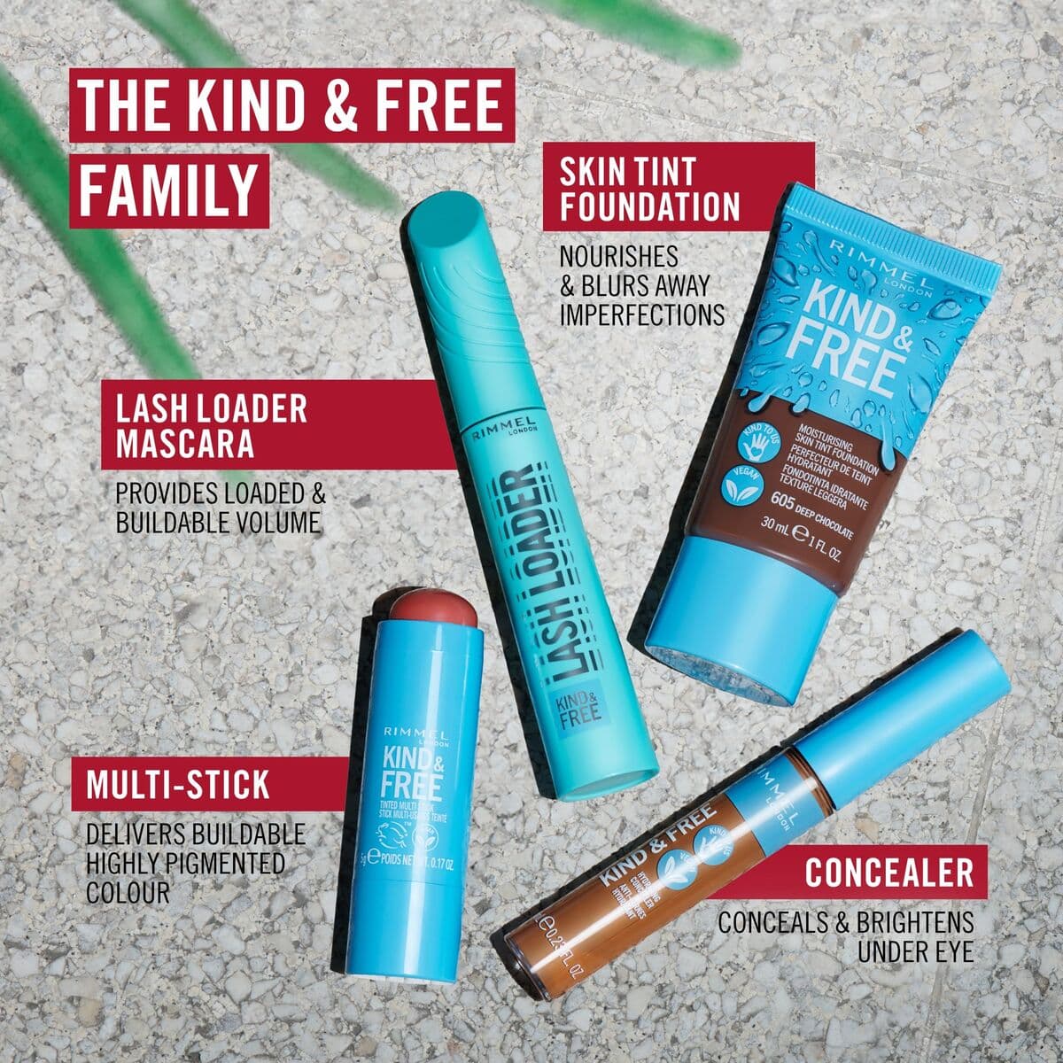 Set da Trucco Rimmel London KIND & FREE - Image 12