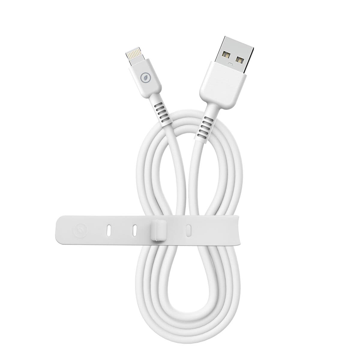 Cabo USB para Lightning Muvit for Change Branco - Image 4