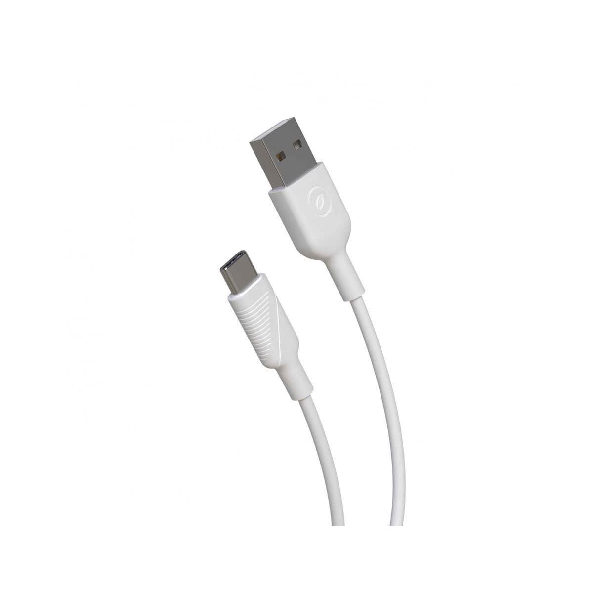 USB A zu USB-C-Kabel Muvit Weiß 1,2 m - Image 4