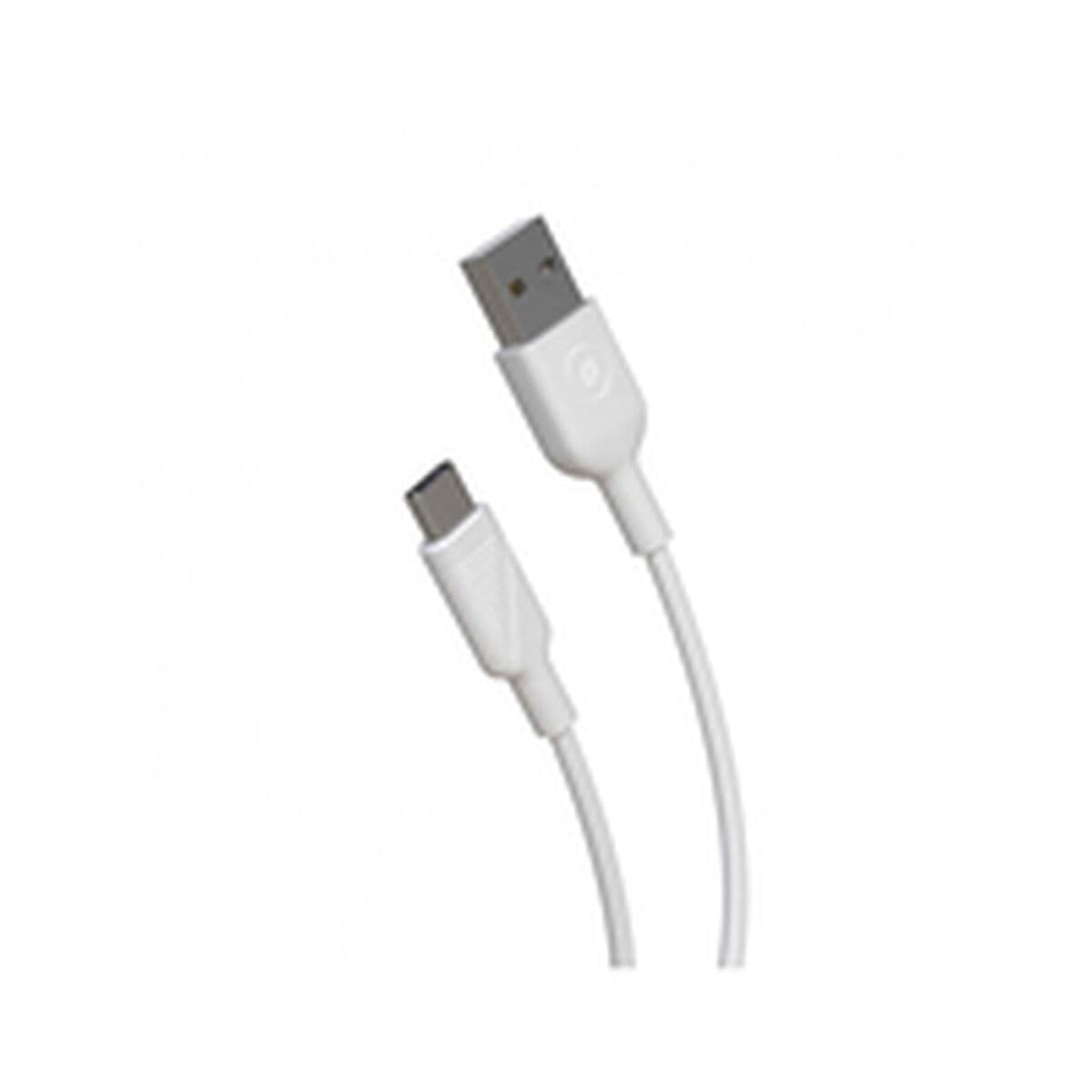 USB A zu USB-C-Kabel Muvit Weiß 1,2 m - Image 5