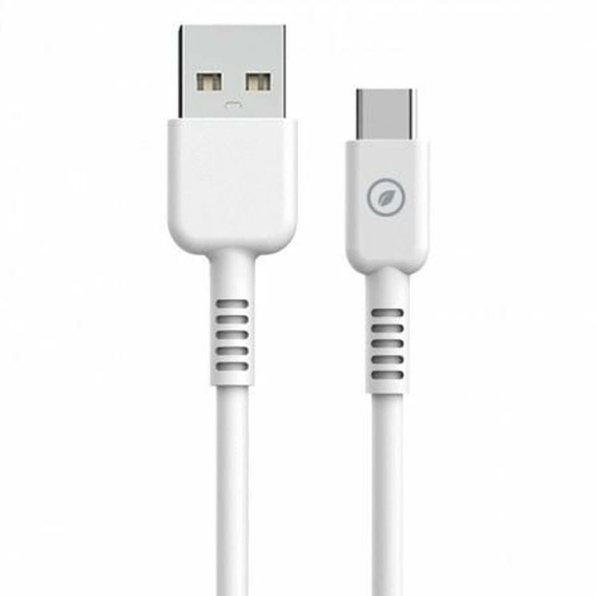 muvit for change cable USB a Tipo C 3A/27W 1.2m blanco