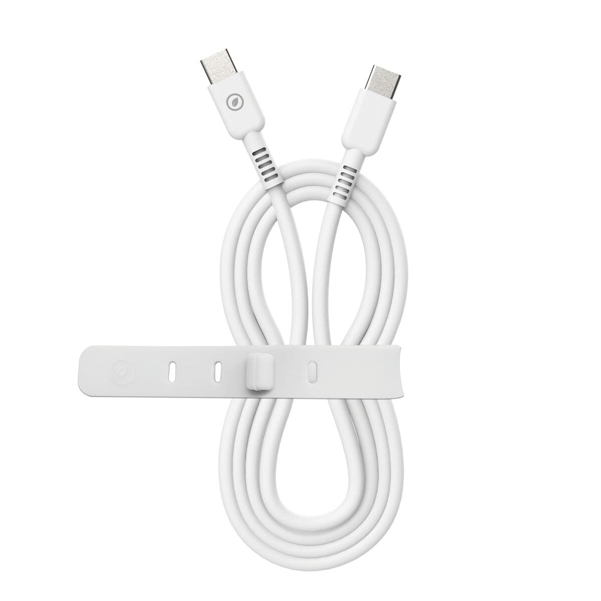 USB-C - USB-C kabelis Muvit for Change Balta 3 m - Image 5