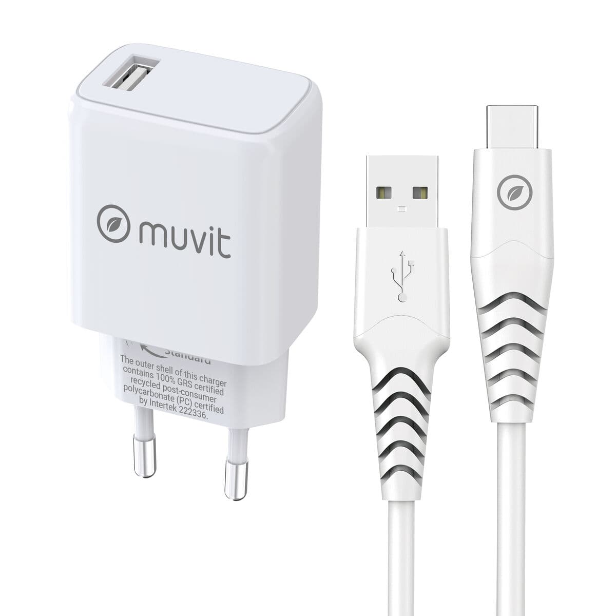Sieninis įkroviklis Muvit Balta 12 W