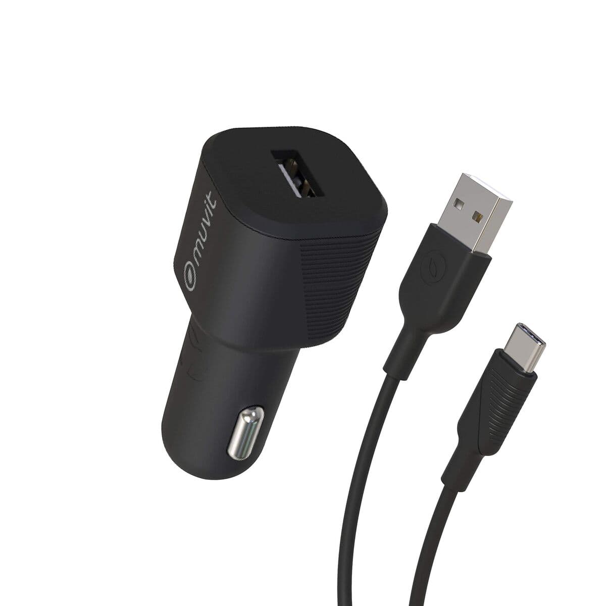 Electric car charger Muvit 1,2 m Black - Image 7