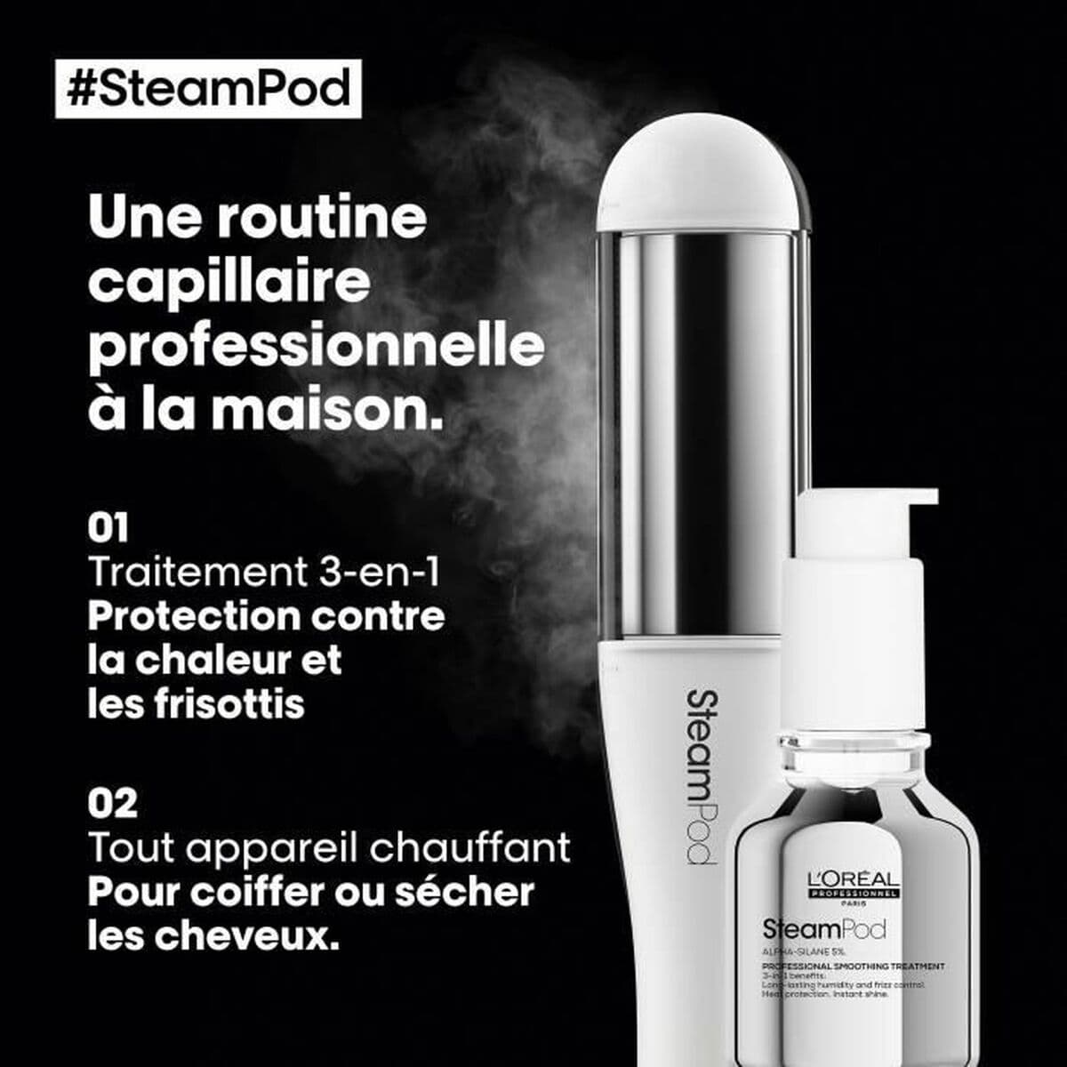 Lokówka do Włosów L'Oreal Professionnel Paris SteamPod 4 - Image 4