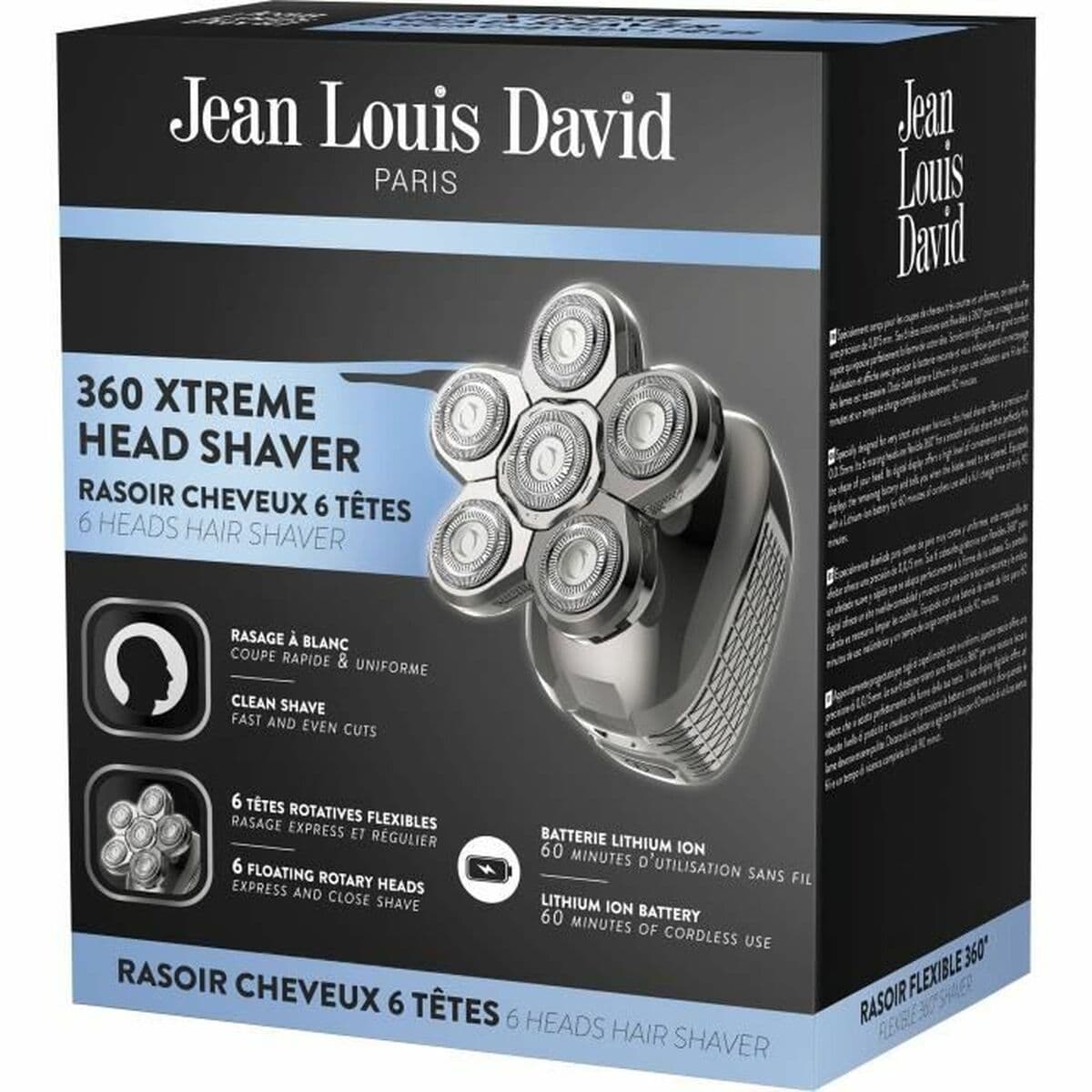 Trimer Jean Louis David JLD 360 XTREME HEAD SHAVER 6 Dijelovi - Image 4