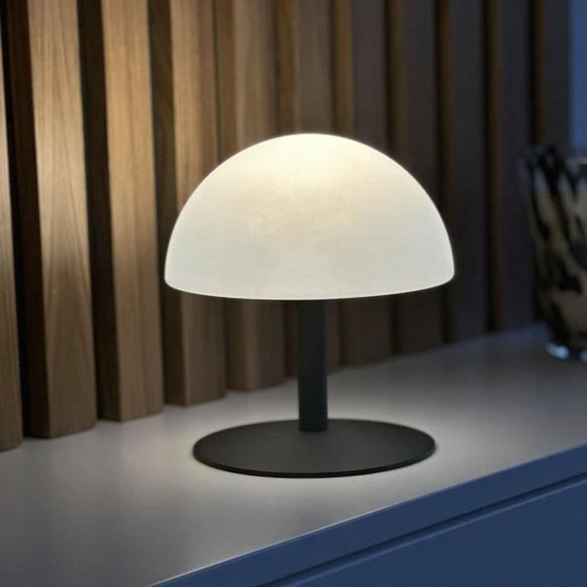 Lâmpada de mesa Lumisky Neptune Rock Cinzento escuro Plástico - Image 3