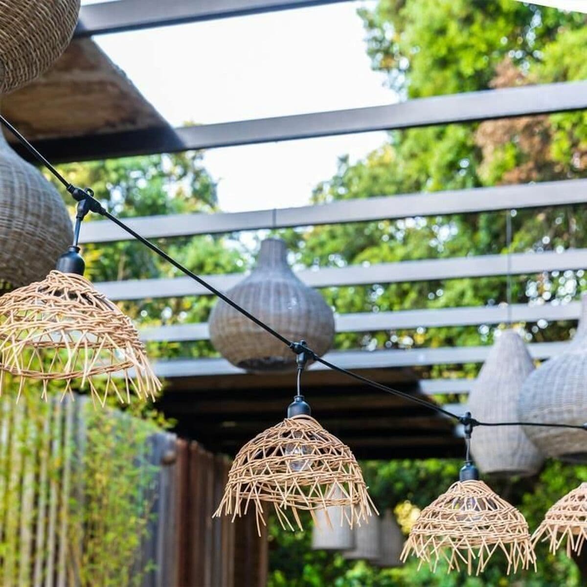 LED žibintų vainikas Lumisky Juoda - Image 4