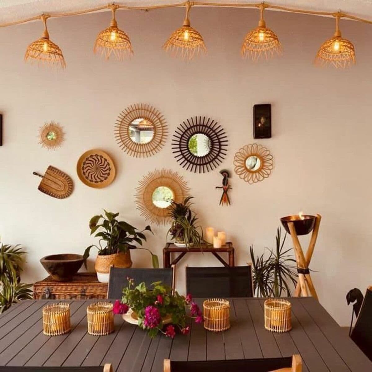 LED žibintų vainikas Lumisky Juoda - Image 5