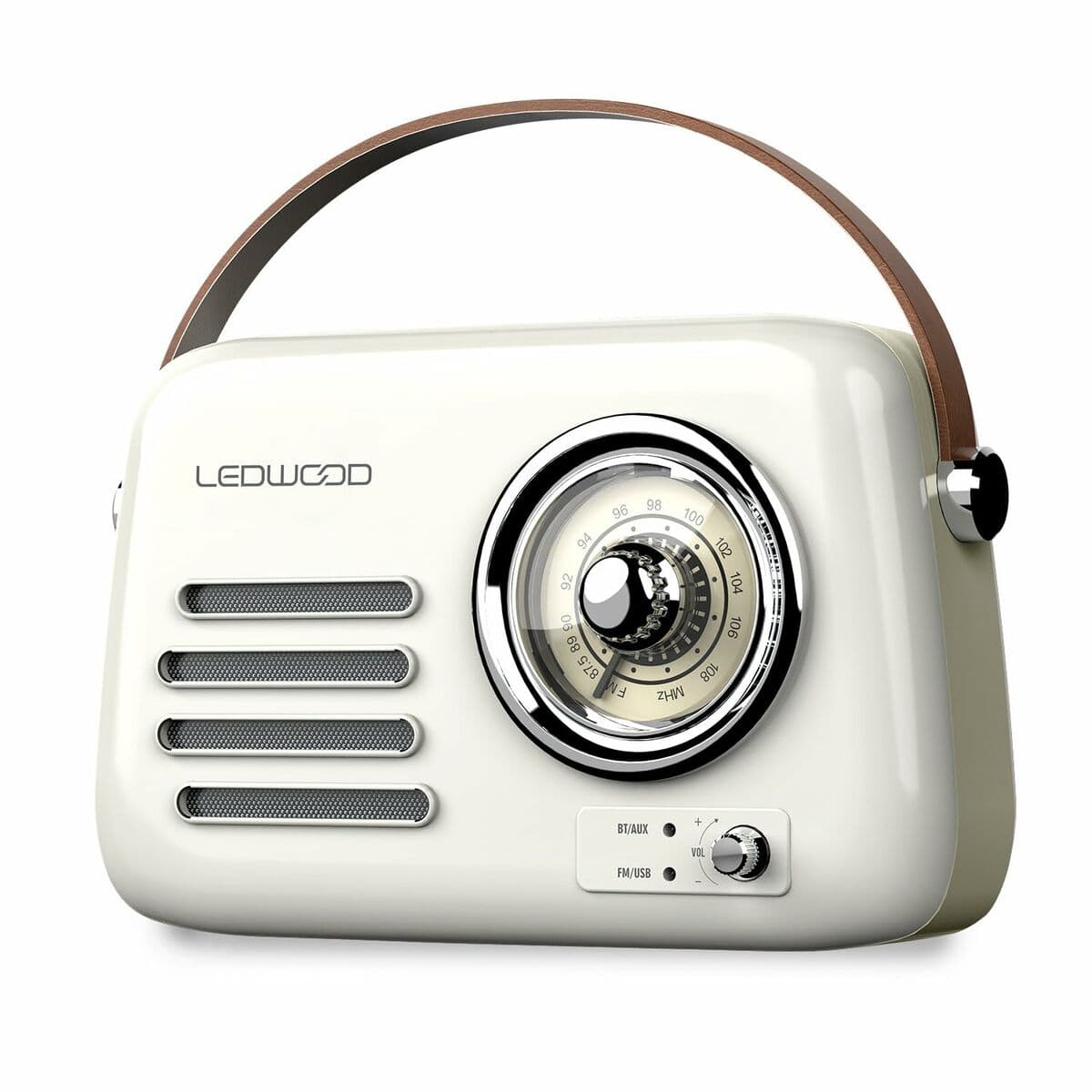 Radio Transistor Ledwood ALMA BLANCO Blanco 30 W (Reacondicionado A)