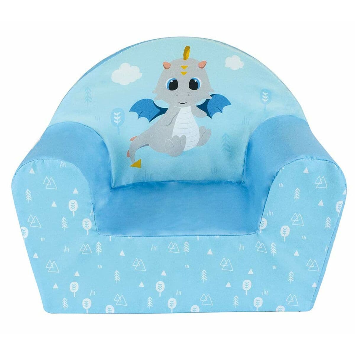 Tugitool Fun House LEON LE DRAGON Sinine Vaht 42 x 52 x 33 cm