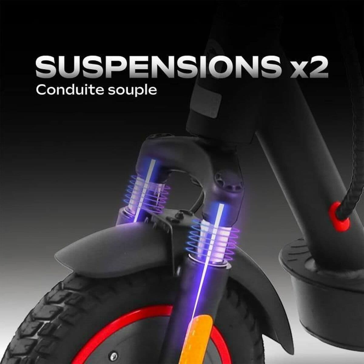 Skuter elektryczny Urbanglide 100 MAX Czarny 350 W 25 km/h - Image 4