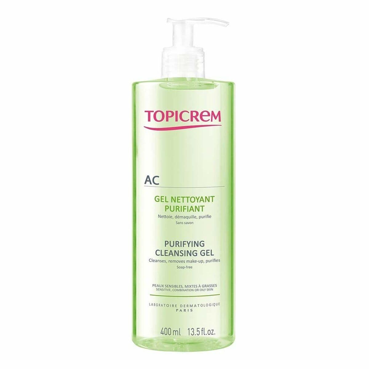 Crema Limpiadora Topicrem Ac 400 ml