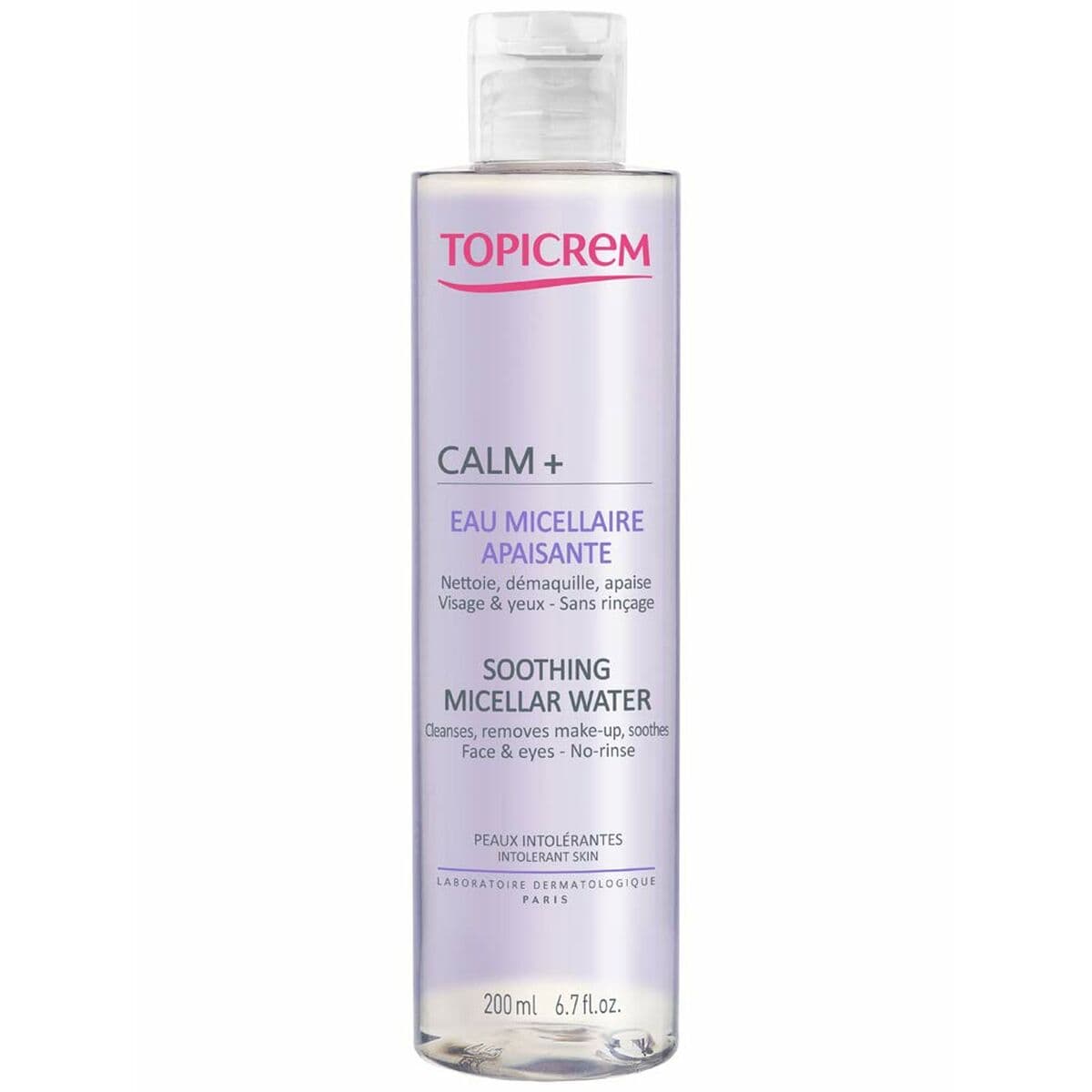 Makiažo valiklis Micellar vanduo Topicrem Calm+ 200 ml