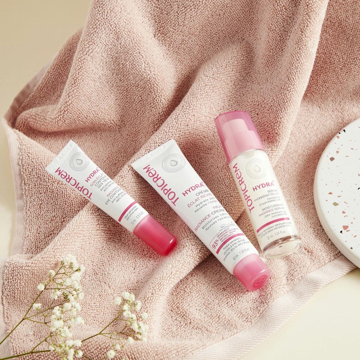 Drėkinamasis kremas Topicrem Hydra+ 40 ml Kosmetinis pieštukas - Image 2