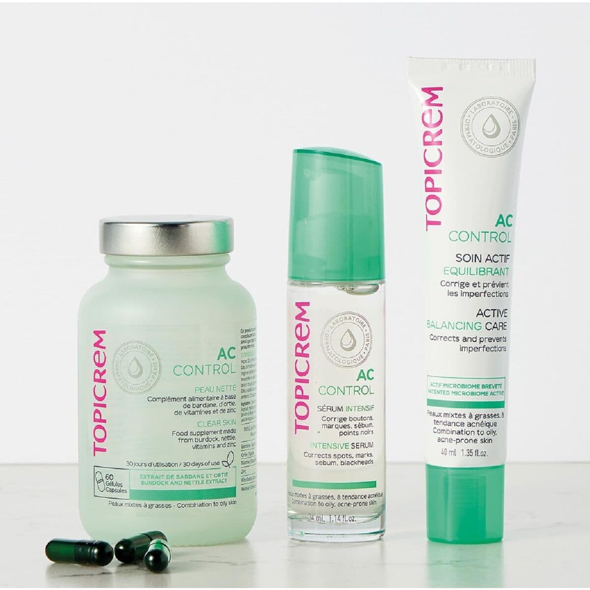 Veido serumas Topicrem Ac Control 30 ml - Image 2