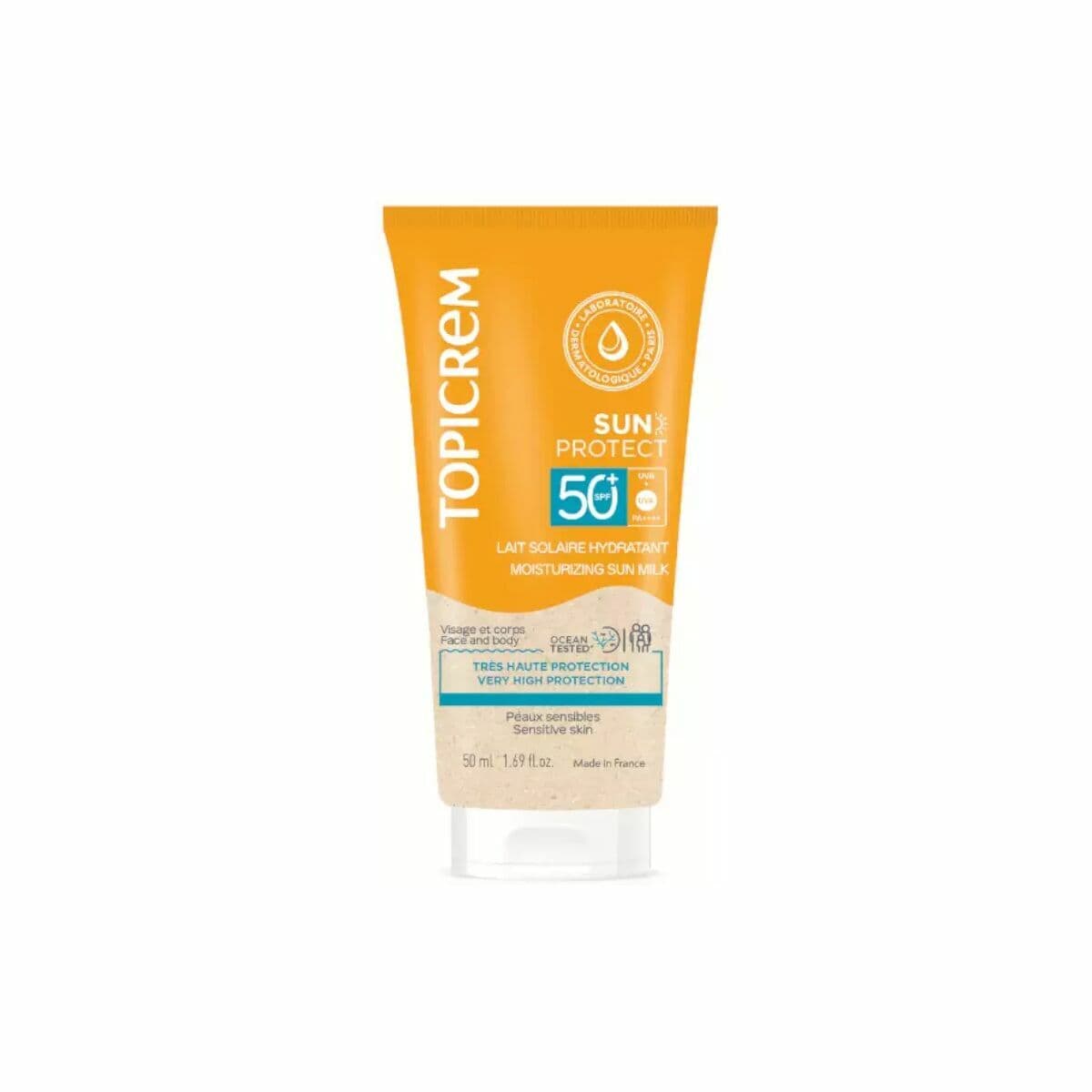 Sonnenschutz Topicrem SUN PROTECT Spf 50 Spf 50+ 50 ml