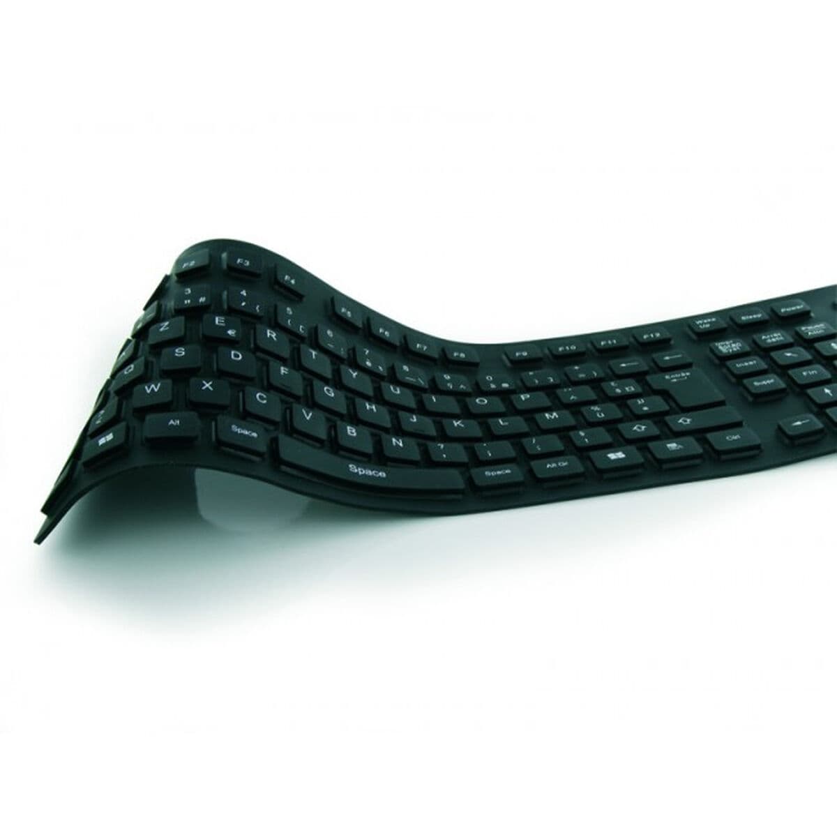 Teclado Mobility Lab ML300559 AZERTY Enrollable Negro - Image 4