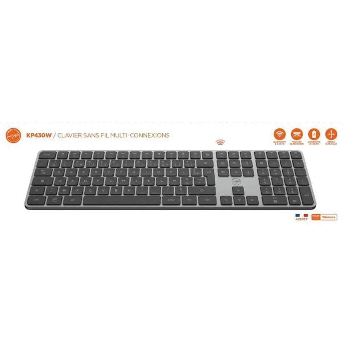 Tastatur Mobility Lab KP430W Grau - Image 2