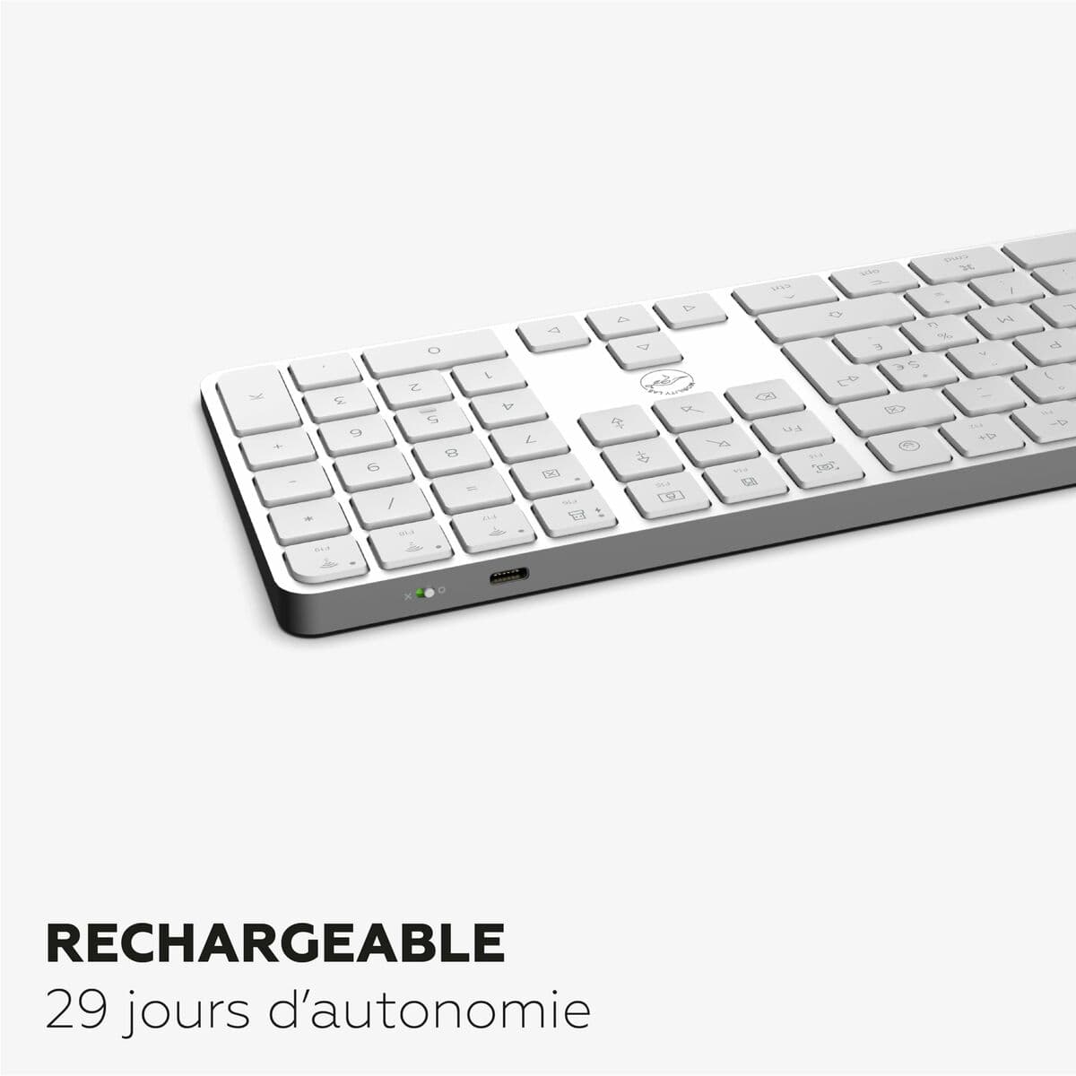 Clavier Mobility Lab KMP2000W Blanc - Image 6