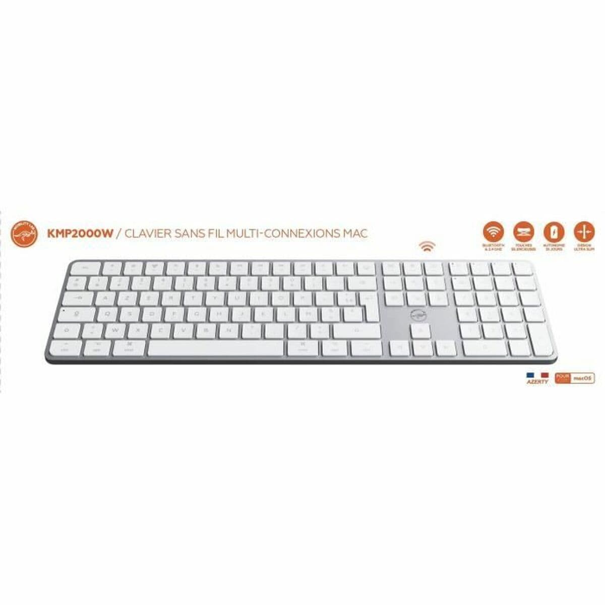 Clavier Mobility Lab KMP2000W Blanc - Image 8