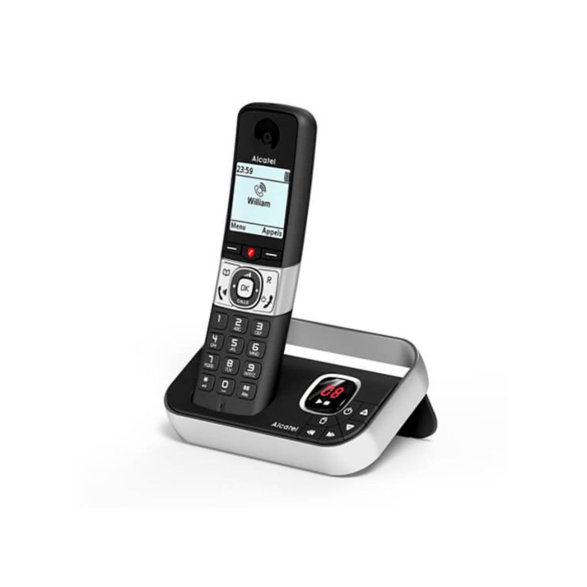 Draadloze telefoon Alcatel F890 Zwart - Image 2
