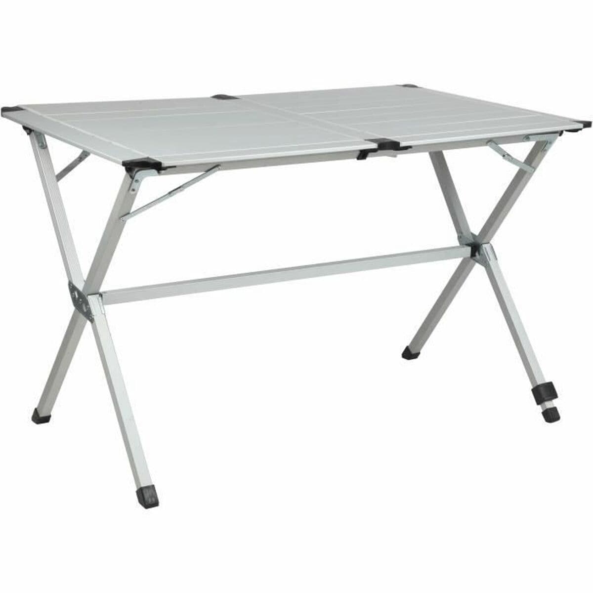 Mesa Plegable Midland 110 x 70 x 70 cm Gris - Image 2