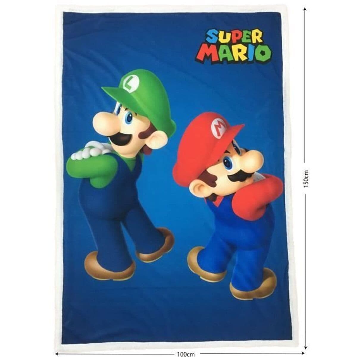 Coperta Mario Bros 25 x 14 x 26 cm Nero animali - Image 4