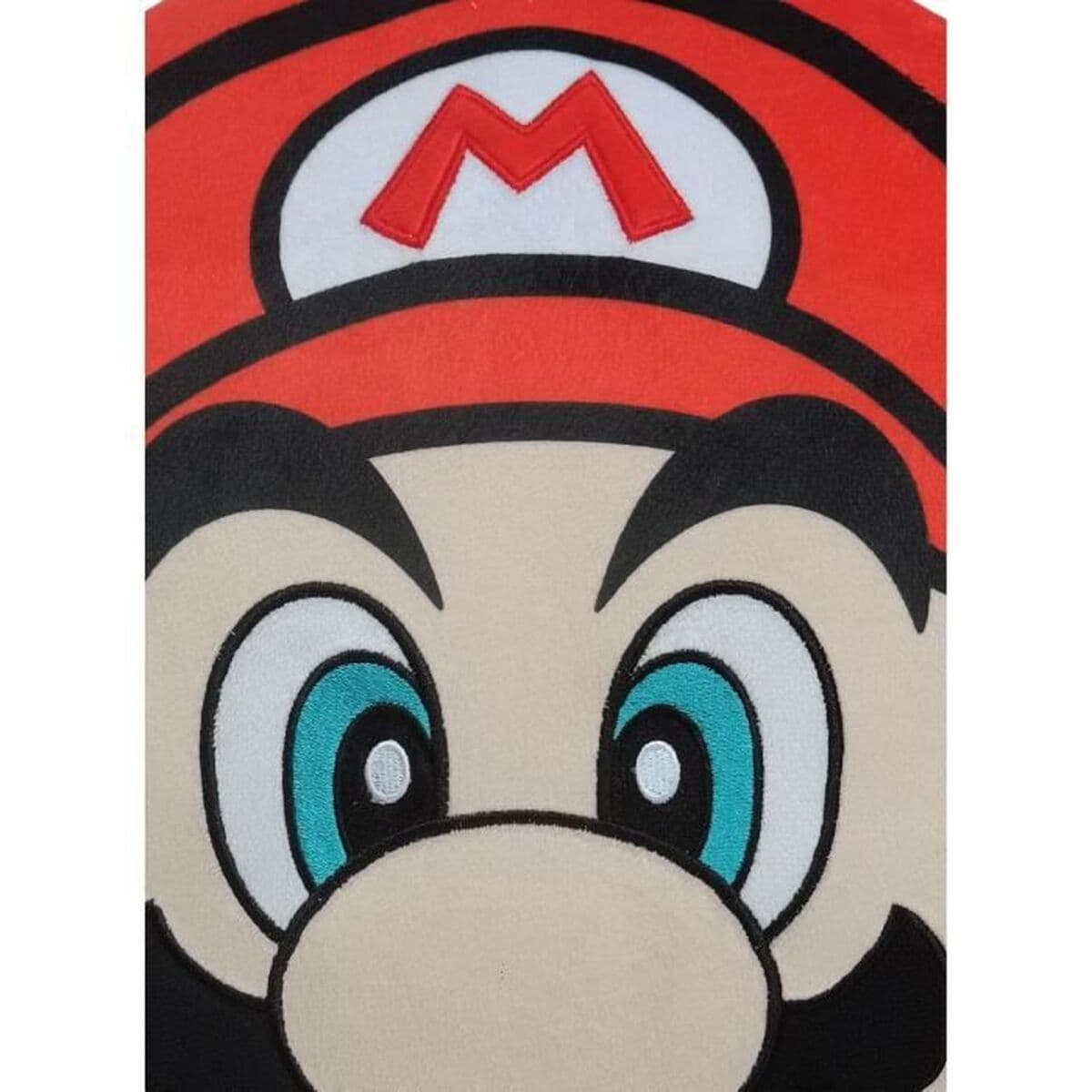 Pute Mario Bros 41 x 3 x 41 cm Blå Hvit Brun Svart Rød Beige Polyester Ansikt - Image 2