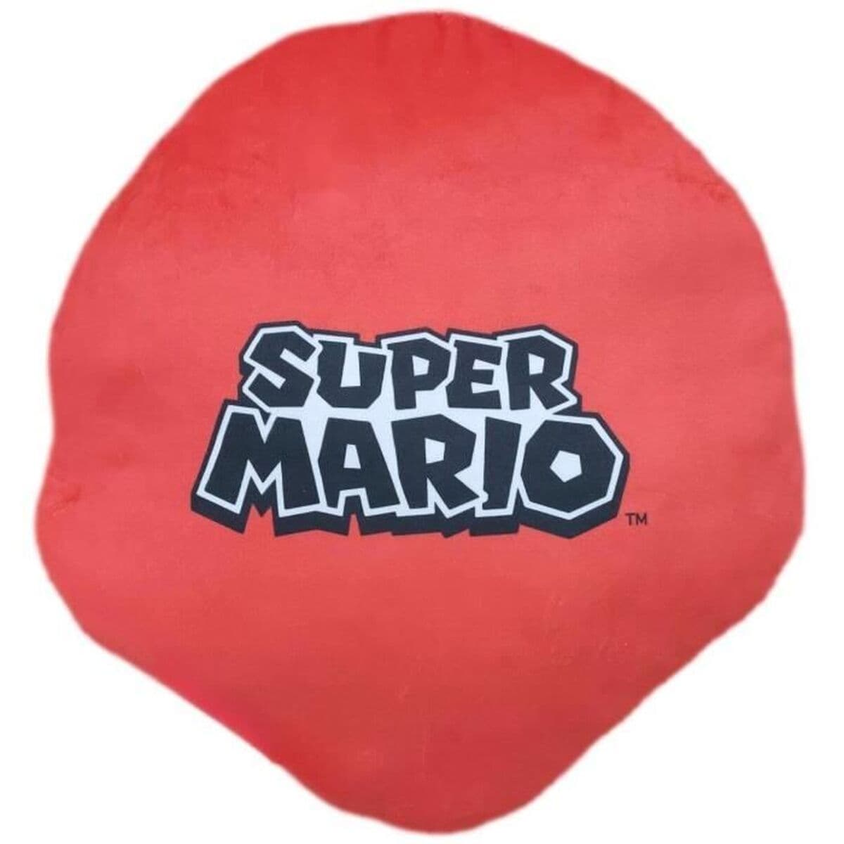 Pute Mario Bros 41 x 3 x 41 cm Blå Hvit Brun Svart Rød Beige Polyester Ansikt - Image 3