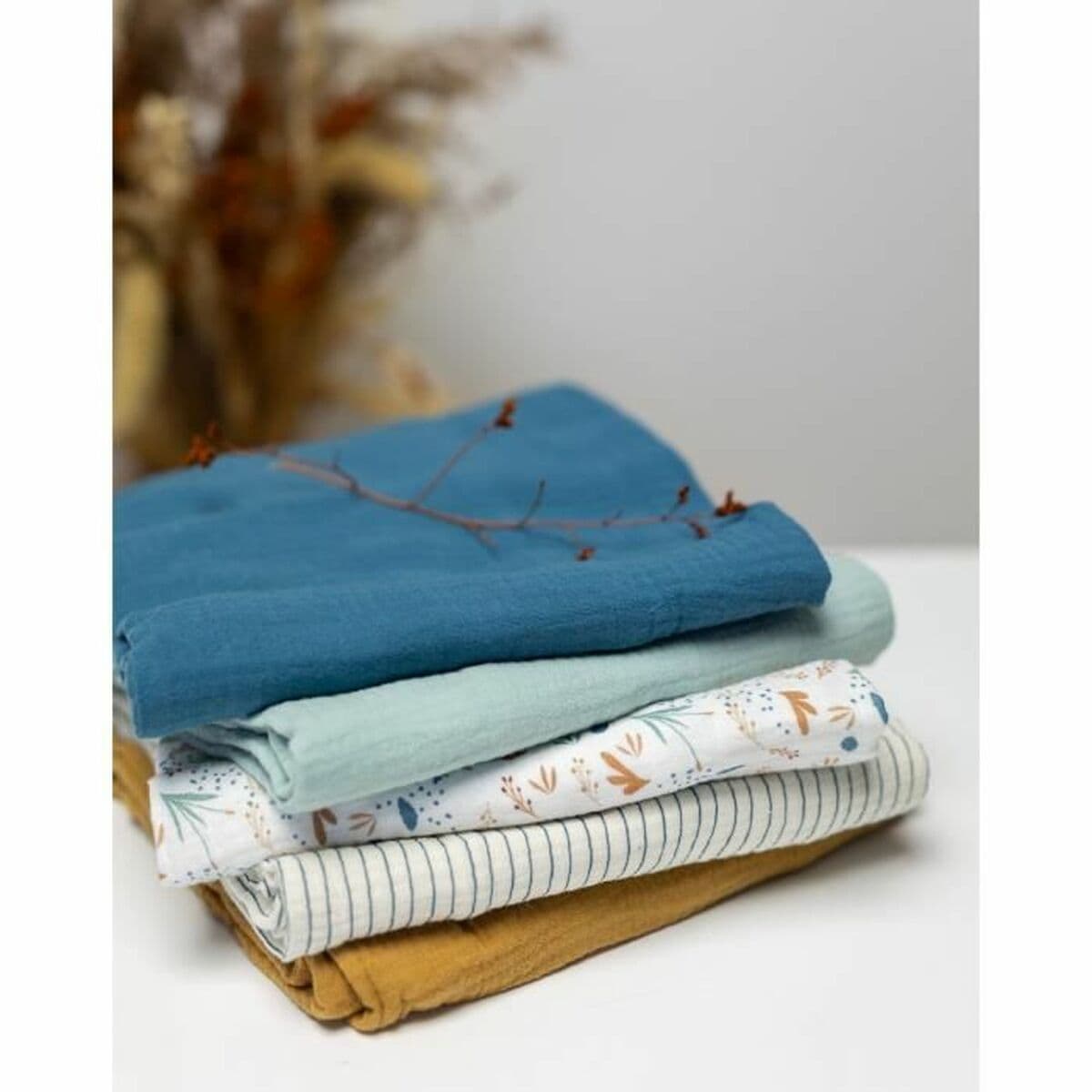 Muselina Domiva Celadon 100 x 100 cm - Image 3