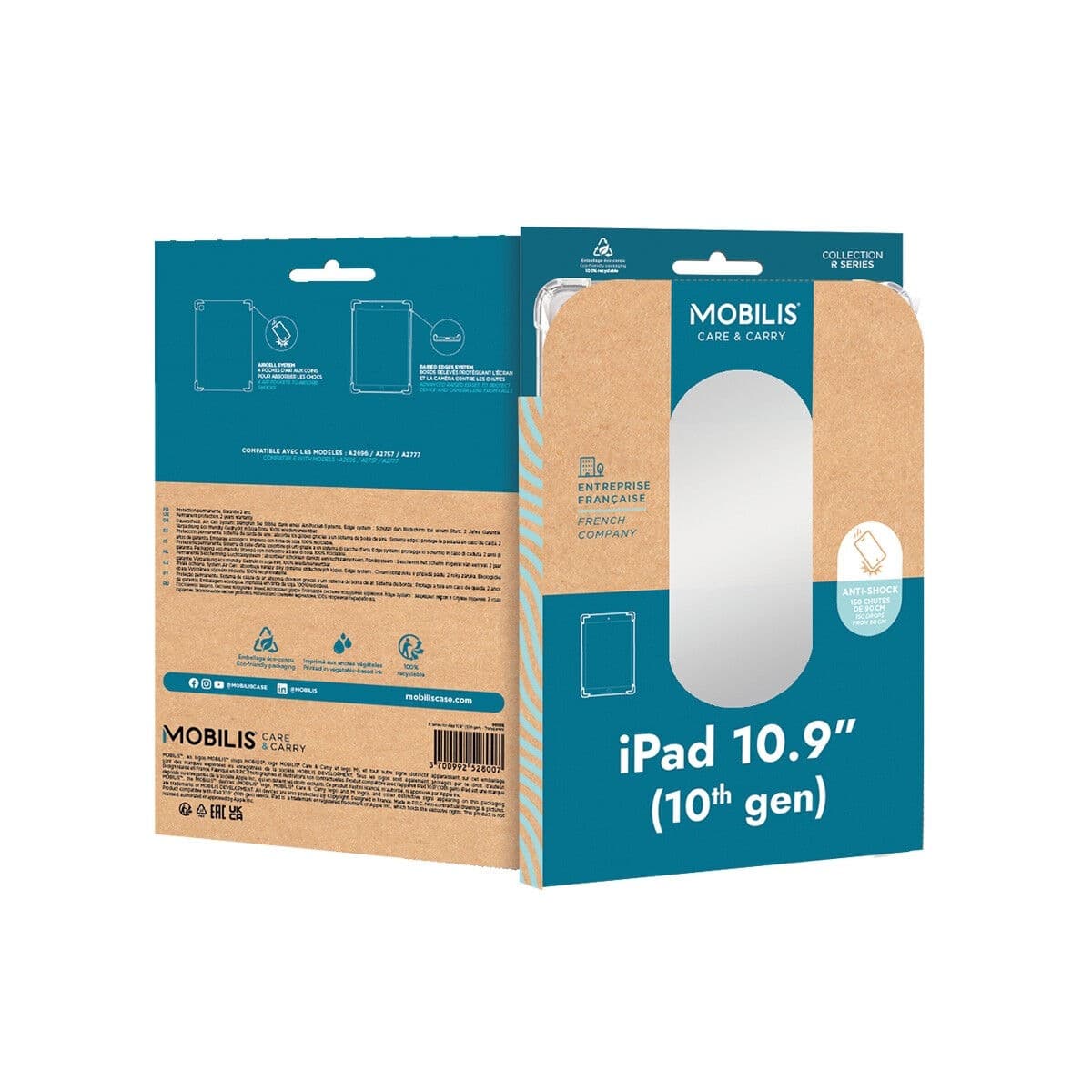 Housse pour Tablette Mobilis R Series IPAD 10th Transparent 10,9" - Image 7
