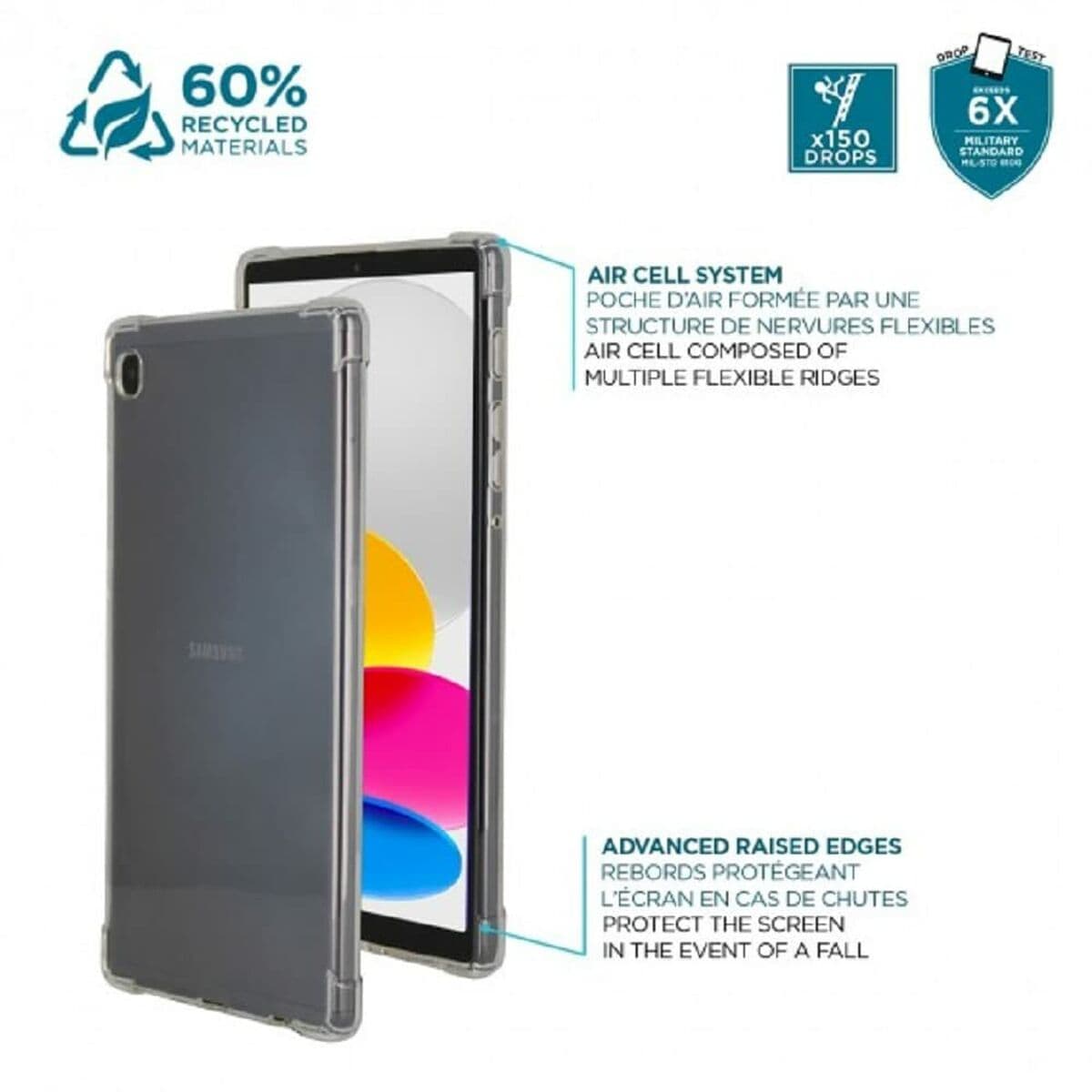 Housse pour Tablette Mobilis R Series IPAD 10th Transparent 10,9" - Image 3