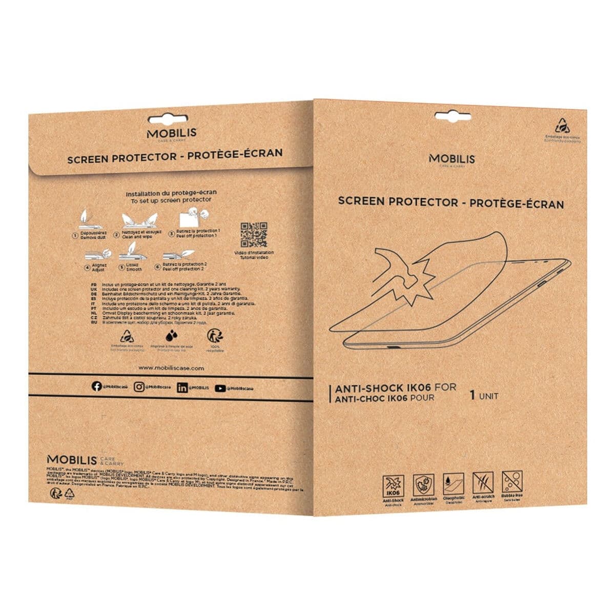 Membrană de Protecție pentru Ecran Mobilis 036336 - Image 3