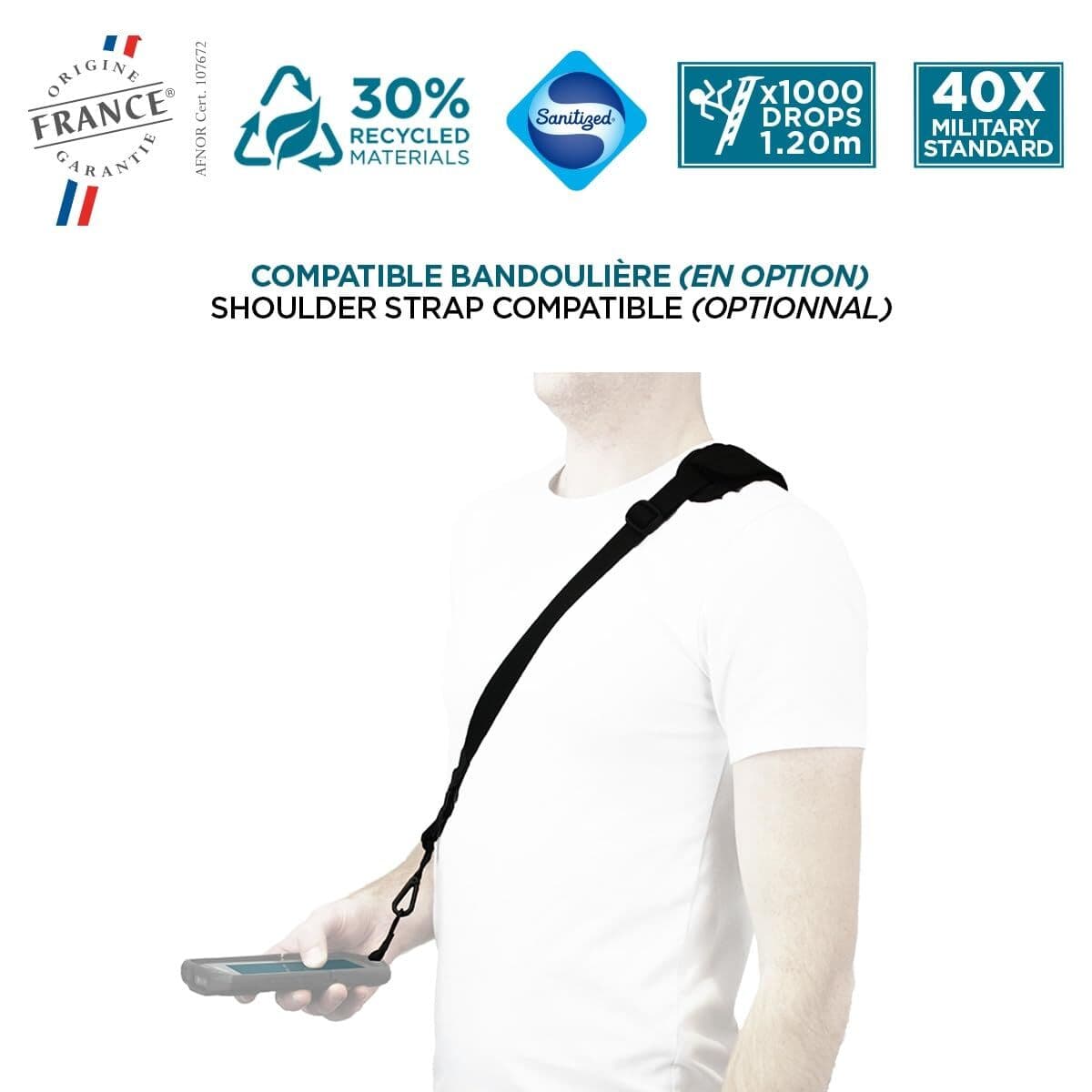 Etui za mobitel Mobilis PROTECH Crna - Image 10