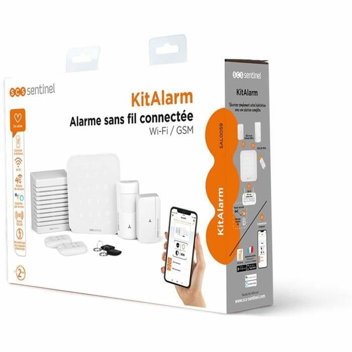 Apsaugos sistema SCS SENTINEL KitAlarm Wi-Fi 4G 8 Dalys - Image 6