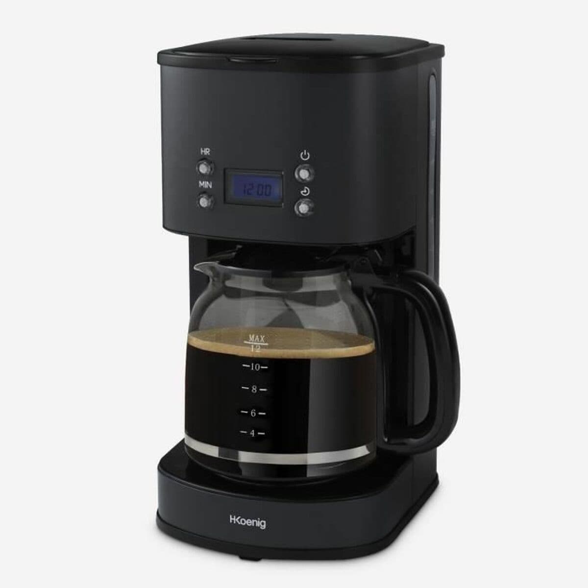 Cafetera de Goteo Hkoenig Negro 1000 W - Image 2