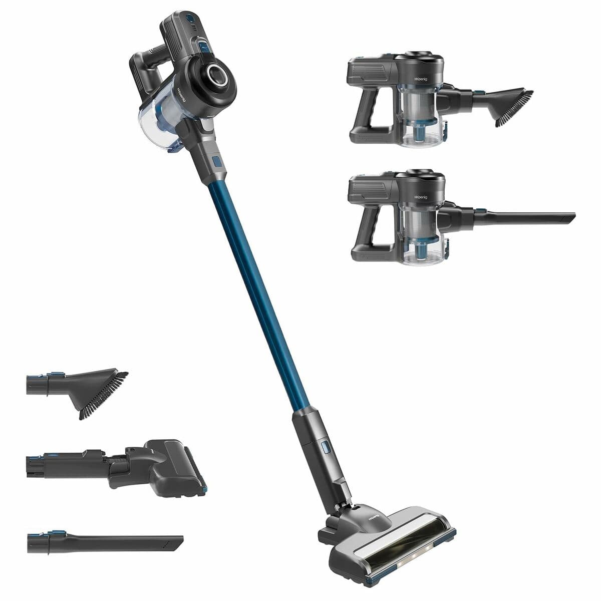 Dammsugarborste Hkoenig 150 W 0,8 L - Image 12