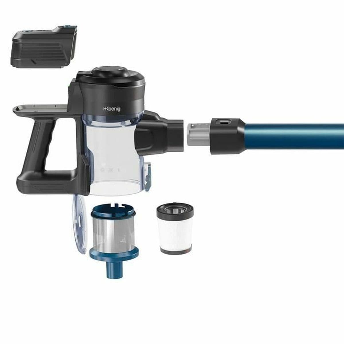 Dammsugarborste Hkoenig 150 W 0,8 L - Image 11