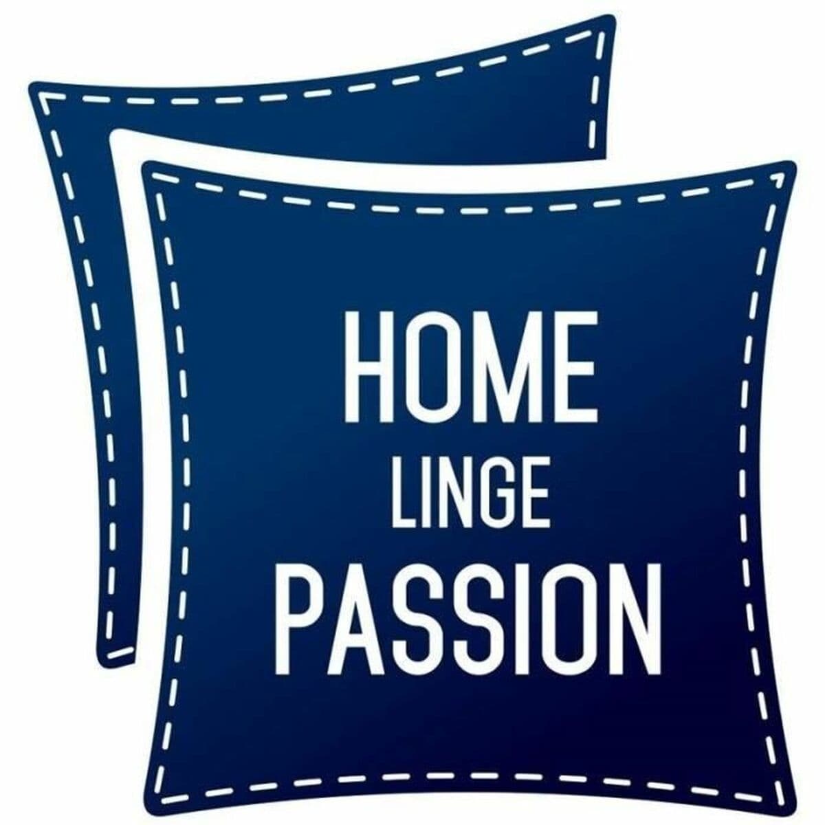 Spannbetttuch HOME LINGE PASSION Blau Einzelmatratze 90 x 190 + 30 cm - Image 3
