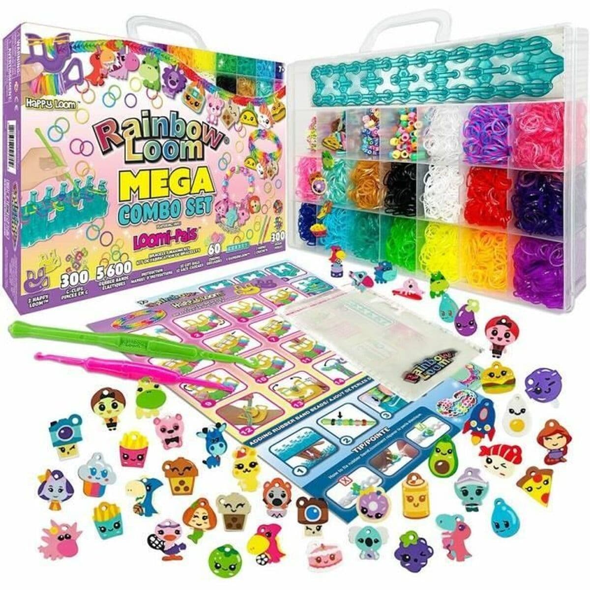 Kit Creación de Pulseras y Collares Bandai Rainbow Moon Mega Combo set Plástico - Image 2