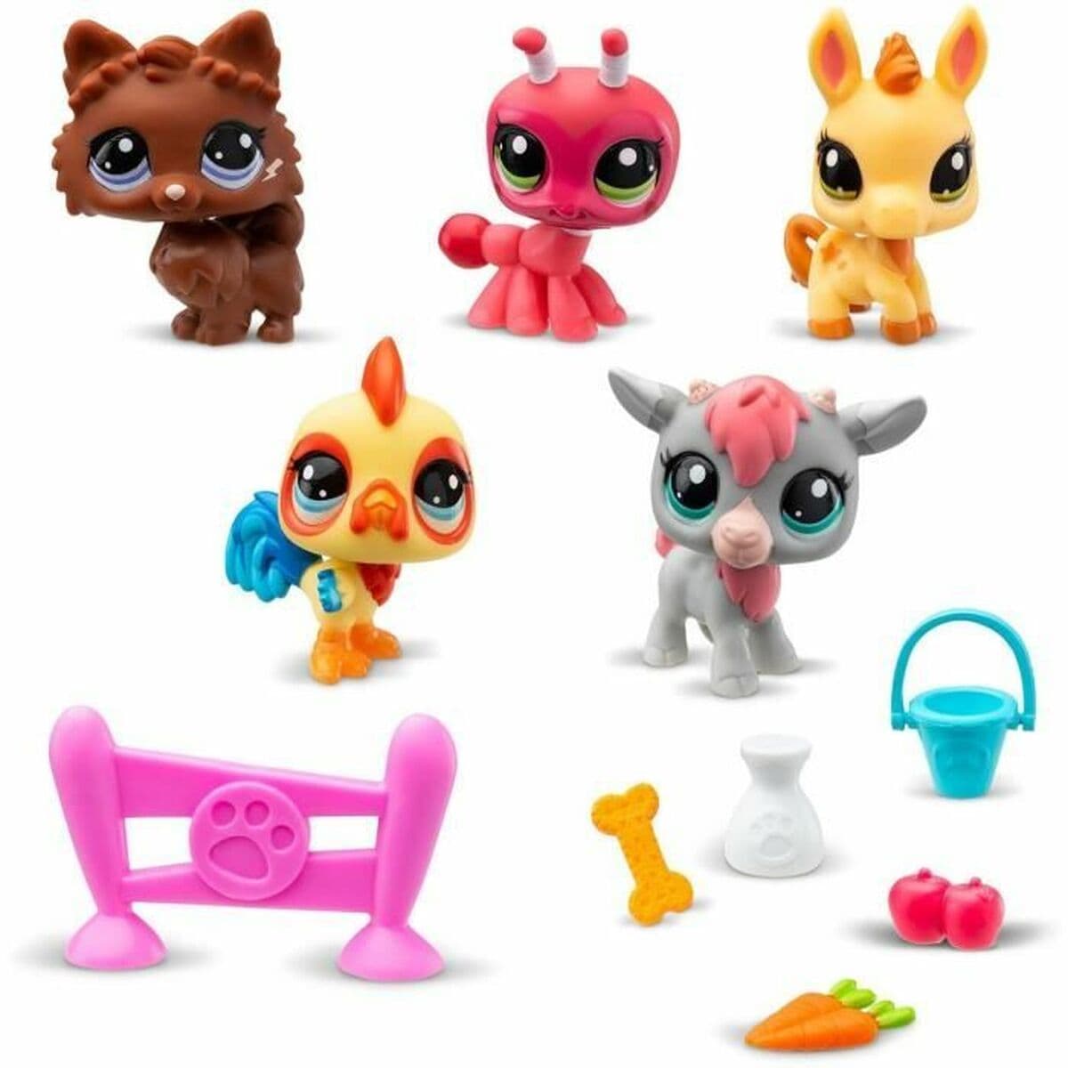 Set de Figuras de Animales Bandai Littlest Pet Shop Plástico - Image 2