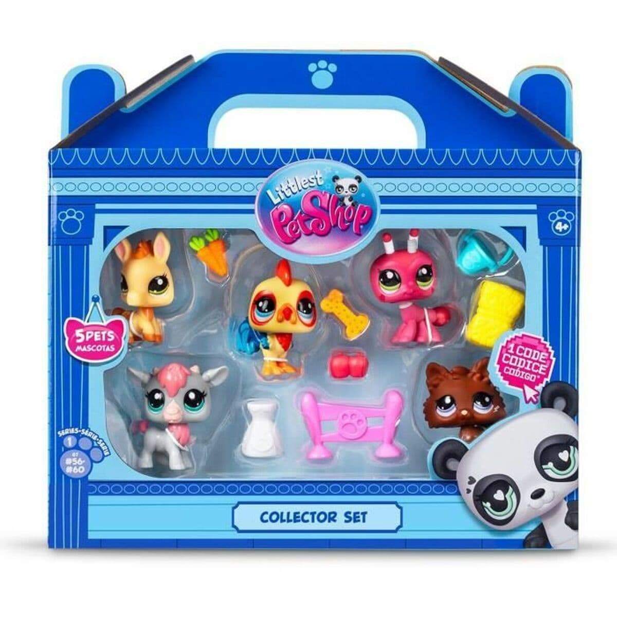 Set de Figuras de Animales Bandai Littlest Pet Shop Plástico - Image 3