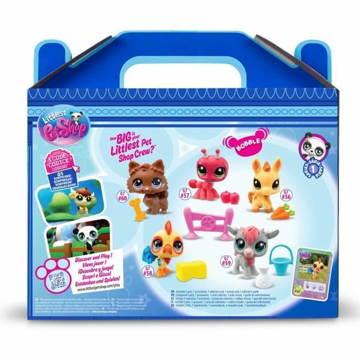Set de Figuras de Animales Bandai Littlest Pet Shop Plástico - Image 4