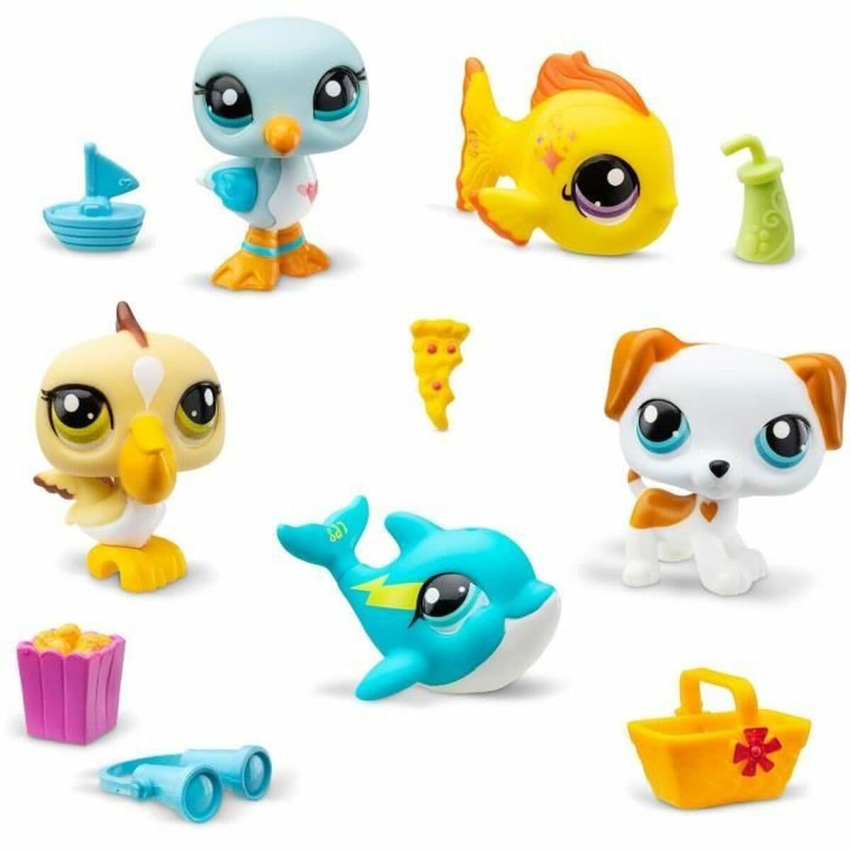 Set de Figuras de Animales Bandai Littlest Pet Shop Plástico - Image 2